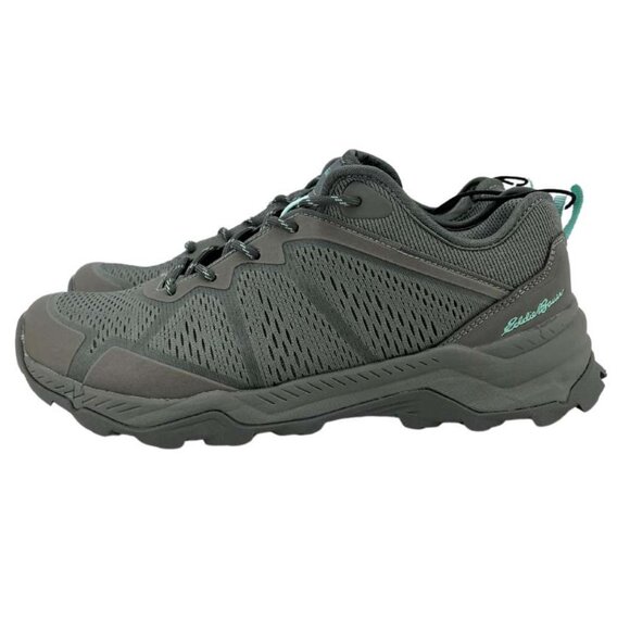 Eddie Bauer | Women's Hiking Shoes | Ortholie Insoles | Grey & Aqua | Size 9 - Picture 4 of 6